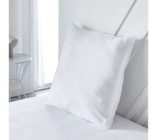 Oreiller Uni Essential En Polyester - Blanc - 60x60 Cm