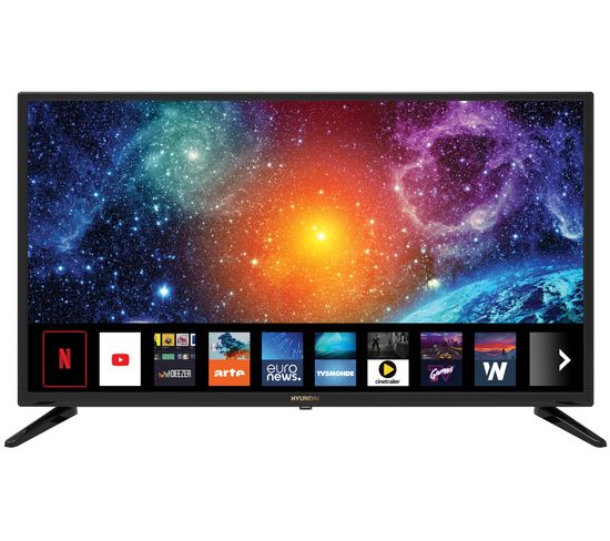 TV LED 32" 81 cm Smart TV Hd Netflix - 16/9 - Tuner Tnt Hd - HY-TVS32HD-005