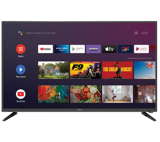 TV LED Android 43'' (108 cm) Full Hd - Smart TV Google Assistant Et Netflix  Youtube Chromecast