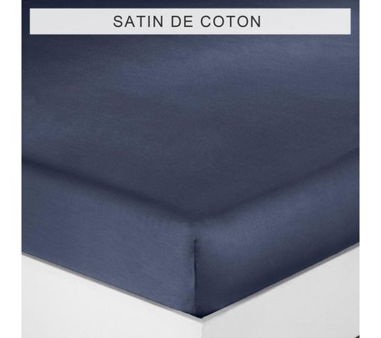 Drap-housse Satin De Coton Tertio® -160 X 200