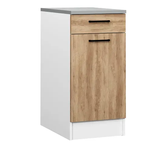 Ensemble Cuisine MALICE - Chêne - L.180 cm