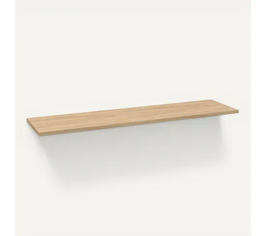 Pack Cuisine HOP - Sable - 6 meubles - L.340 cm vue 3/4