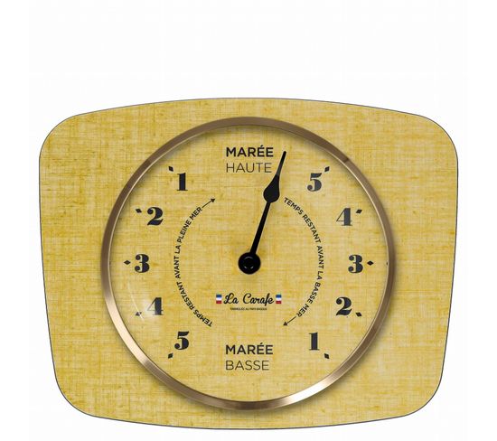 L’horloge Des Marées - Vintage Jaune