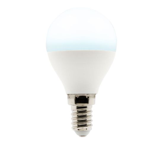 Ampoule LED Sphérique E14 - 5w - Blanc Froid - 400 Lumen - 6500k - A+ - Zenitech