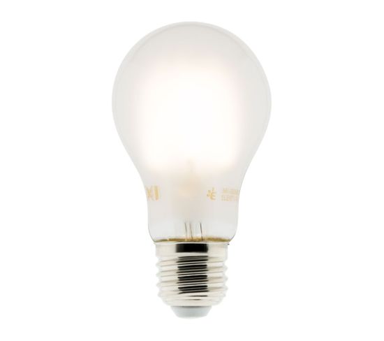 Ampoule Déco Dépoli Filament LED E27 - 4w - Blanc Chaud - 400 Lumen - 2700k - A++ - Zenitech