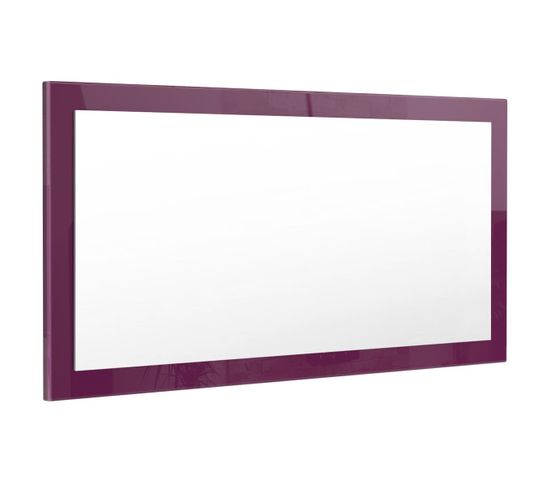 Miroir Laqué Violet 110 Cm