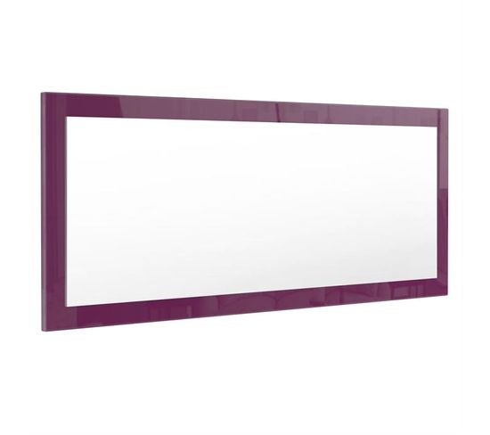 Miroir Laqué Violet 139 Cm
