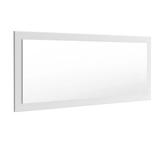 Miroir Blanc  Brillant (hxlxp): 139 X 55 X 2