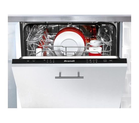 Lave-vaisselle tout intégrable Lve134j - Induction - 13 Couverts - L60 cm - 44 Db - Noir