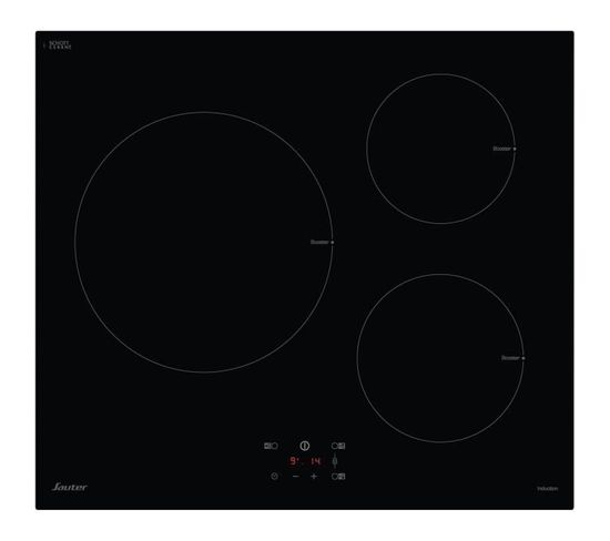 Table De Cuisson Induction 3 Foyers Touches Sensitives 7200w - Si934b