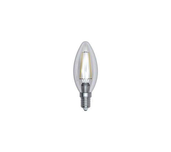 Ampoule Filament LED E14 4 W Flamme Blanc Médium Puissance