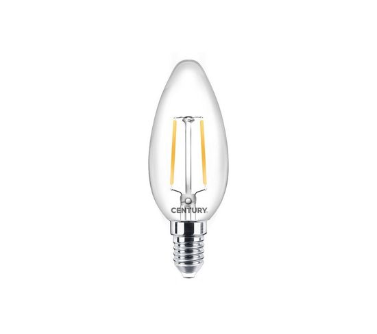 Ampoule Filament LED E14 2 W Olive Blanc Chaud Puissance 25 W