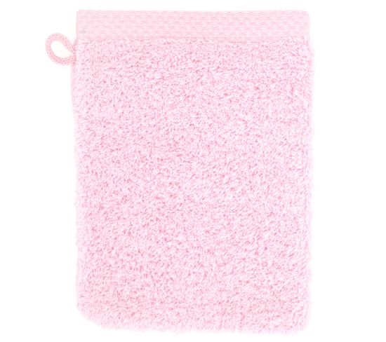 Gant De Toilette 16x21 Cm Pure Rose Bonbon 550g/m2