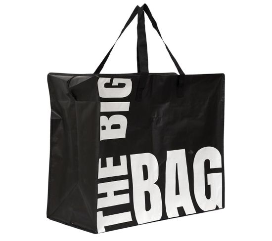 Sac Mutli Usage Xxl Pili Noir "the Big Bag" 80l