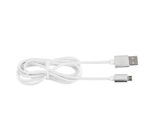 Câble Ultra Résistant USB micro USB 01 En Nylon Tresse 120 Cm