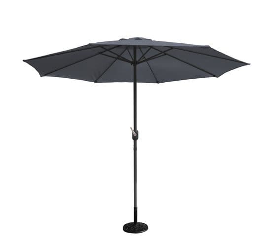 Parasol Droit Rond Inclinable Ø270cm Figari