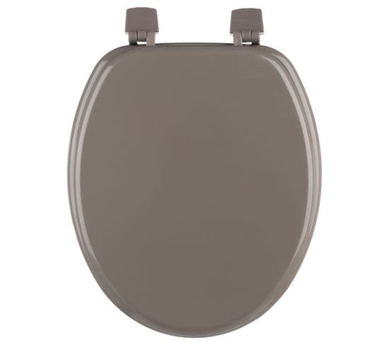 Abattant Wc - Bois - Taupe