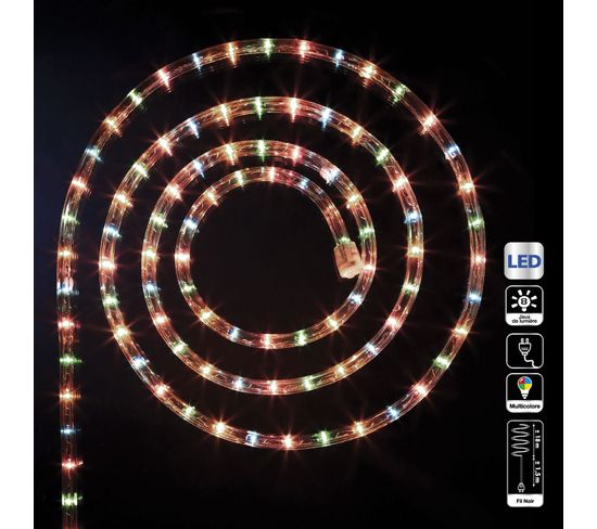 Tube LED D'extérieur - 18 M. - Multicolore