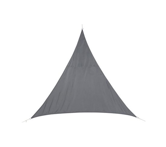 Voile D'ombrage Triangulaire Curacao - 3 X 3 X 3 M - Gris