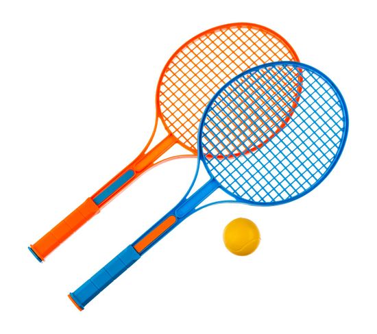2 Raquettes De Tennis Pour Enfant - Avec Balle