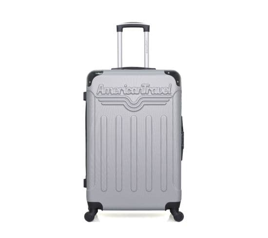 Valise Grand Format Abs Harlem-a 4 Roues 70 Cm
