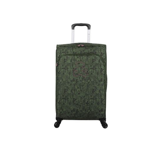 Valise Cabine Polyester Cactus 4 Roues 57 Cm