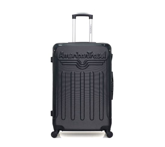 Valise Grand Format Abs Harlem-a 4 Roues 70 Cm