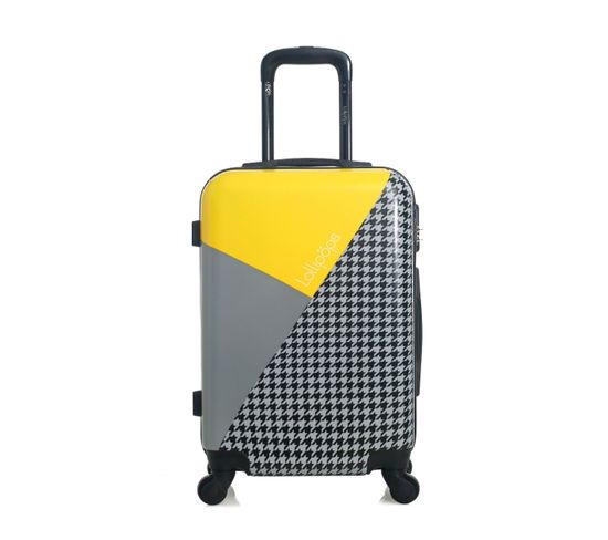 Valise Cabine Abs/pc Carline 4 Roues 55 Cm