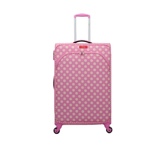 Valise Grand Format Polyester Campanule 4 Roues 77 Cm