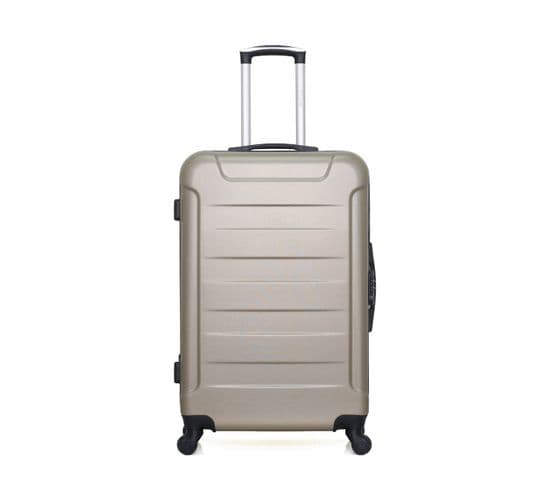 Valise Grand Format Abs Elbe-a 70 Cm 4 Roues