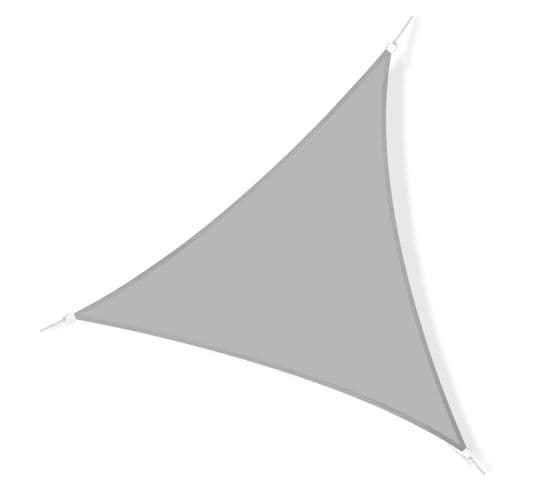 Voile D'ombrage Triangulaire Grande Taille Gris