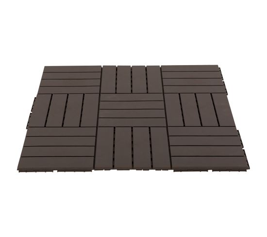 caillebotis emboitables dalles terrasse lot de 9 composite plastique imitation bois toute l offre abri et amenagement de jardin but