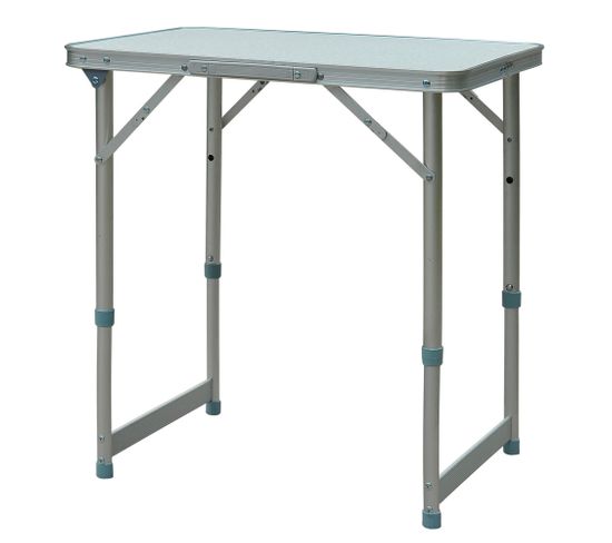 Table Pliante Table De Camping Aluminium Mdf Blanc