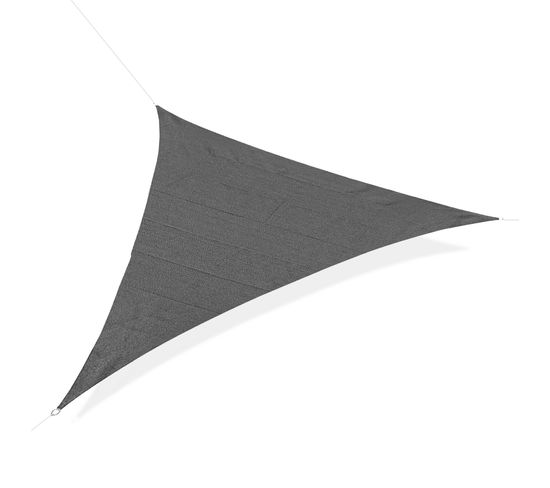 Voile D'ombrage Triangulaire Grande Taille 5 X 5 X 5 M HDpe