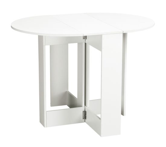Table Pliable 2 Abattants - Table Ovale Extensible