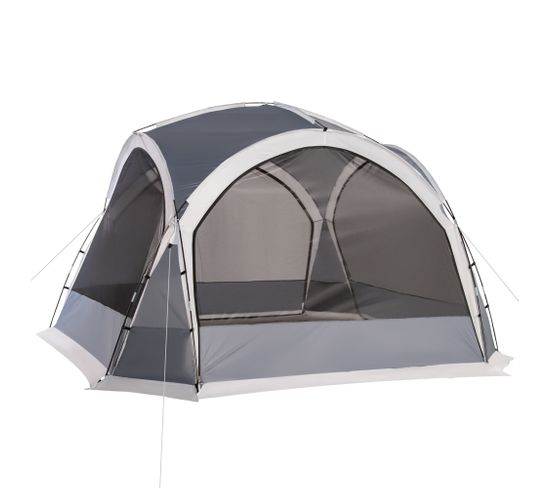 Tente De Camping Dôme Familiale 6-8 Personnes 4 Portes Sac