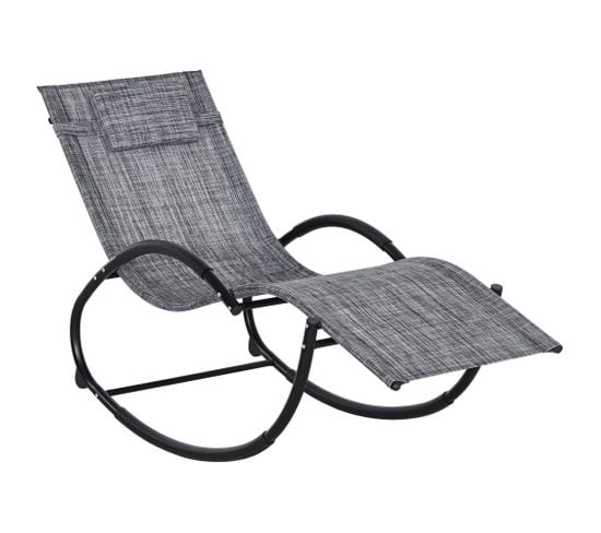 Chaise Longue à Bascule Rocking Chair Design Contemporain