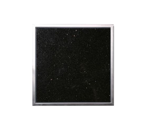Plaque en granit Plaque en pierre 30 x 30 x 1, granit multicolore Plateau de service DiConcetto Planche à découper en granit 
