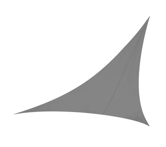 Voile D'ombrage Triangulaire Extensible 3,60 M Gris