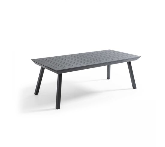 Table De Jardin Extensible En Aluminium Gris
