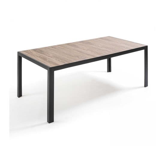 Tivoli - Table Contemporaine En Aluminium Et Céramique