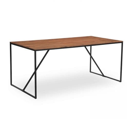 Table En Acacia Massif 180 X 90 X 76 Cm