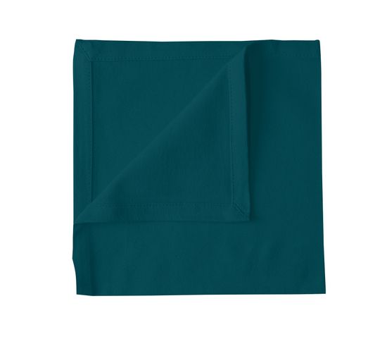 Serviette De Table Unie Et Colorée - 40x40 Cm - Vert Emeraude
