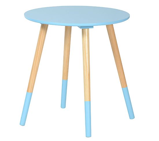 Table Basse Ronde Bleue - Bjarni