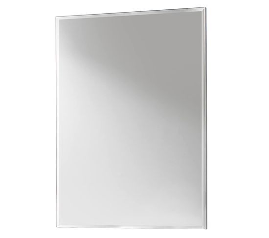 Miroir Rectangulaire 60x90cm Blanc - Celian