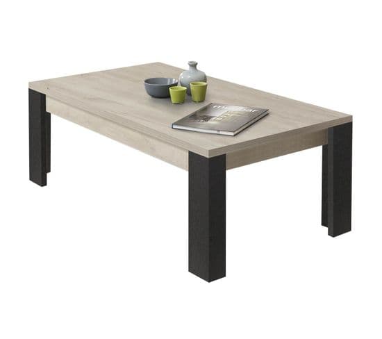 Table Basse Rectangulaire Imitation Bois - Heracles