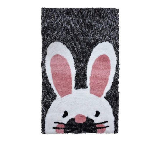 Tapis Enfant 50x80 Rabbit Multicolore