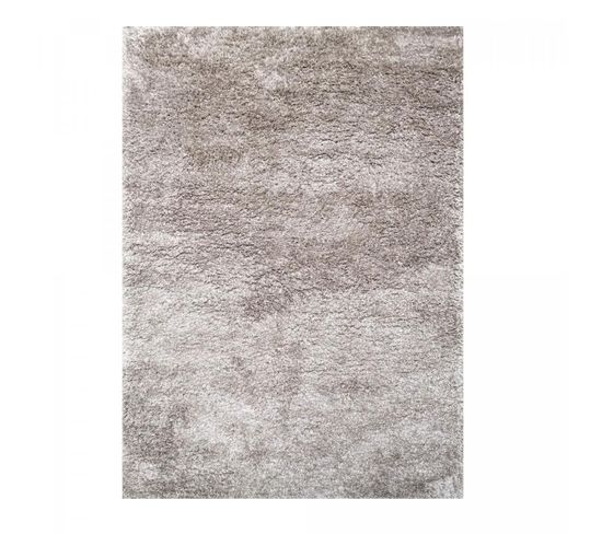 Tapis Shaggy 80x140 Sg Luxe Argent