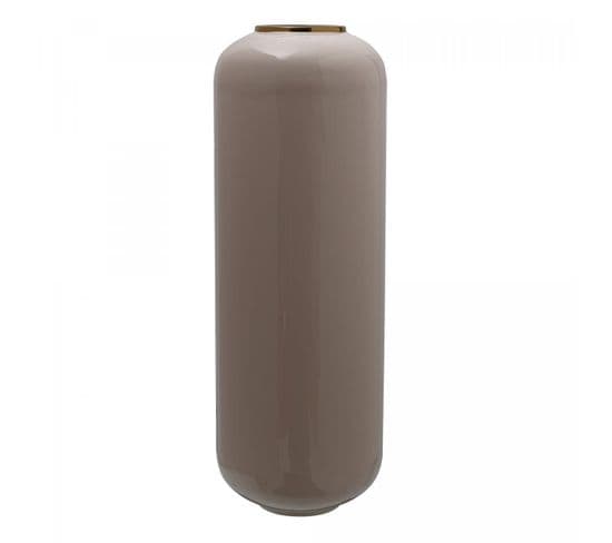 Vase 30x30 Oe Taupe, Or