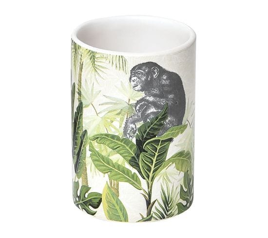 Gobelet Et Porte Brosse à Dents En Céramique Déco Bonobo